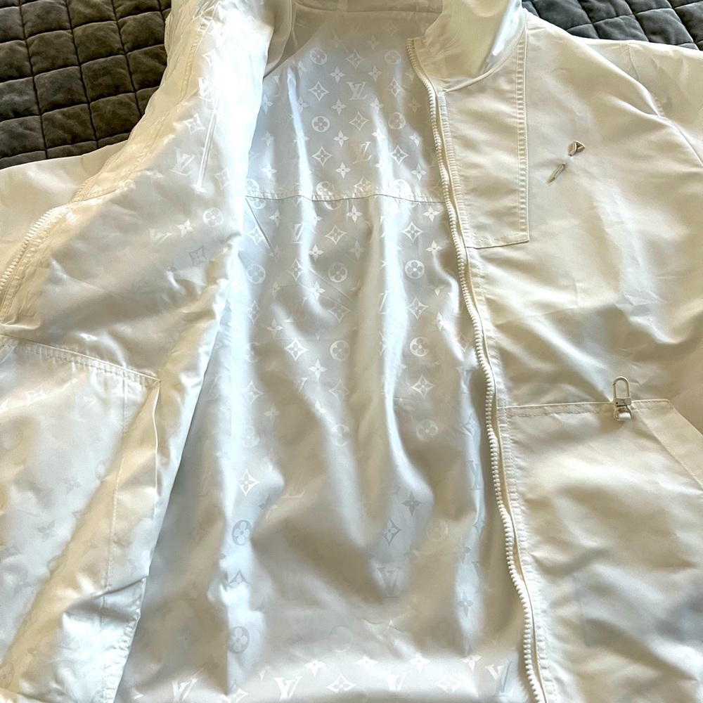 Louis Vuitton monogram jacket reversible